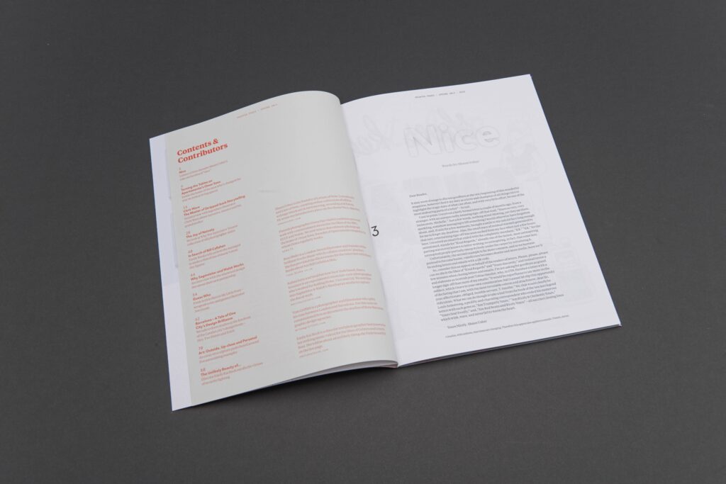 Printed Pages Issue 1