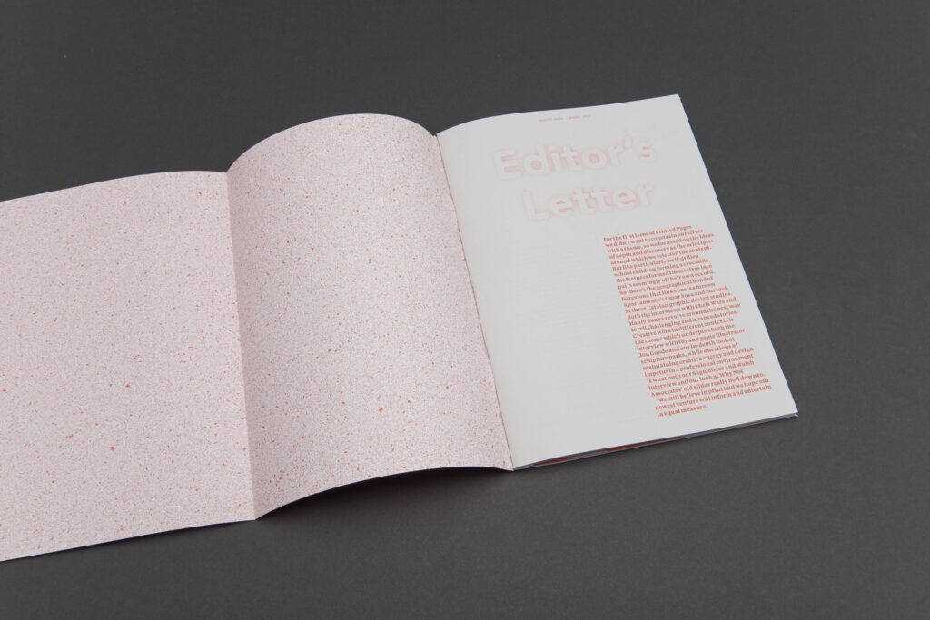 Printed Pages Issue 1